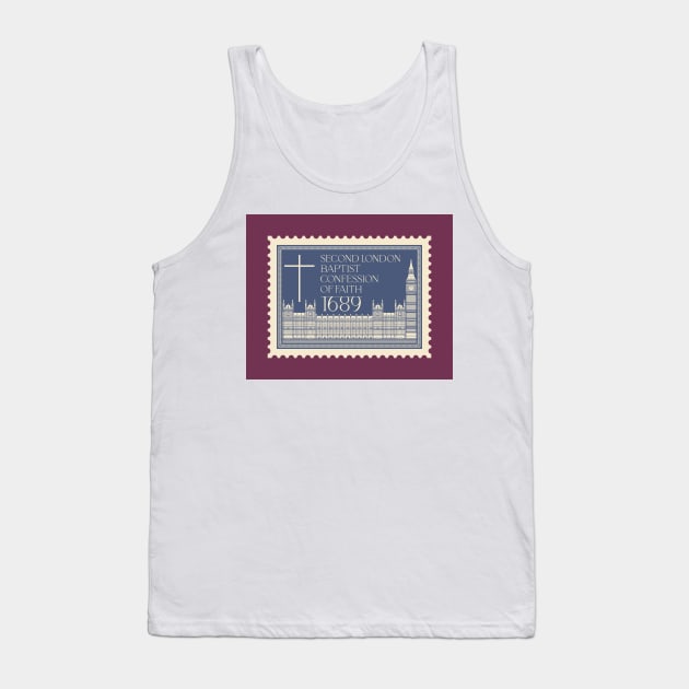 Reformed christian art. Second London Baptist Confession of Faith - 1689. Tank Top by Reformer